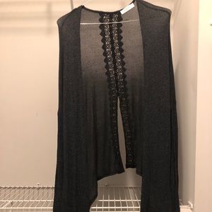 Knit Abercrombie & Fitch Cardigan with back detail